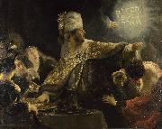 Rembrandt Peale Belshazzar s Feast oil
